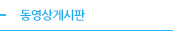 동영상게시판
